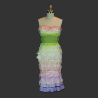 Bombshell Ruffle Dress